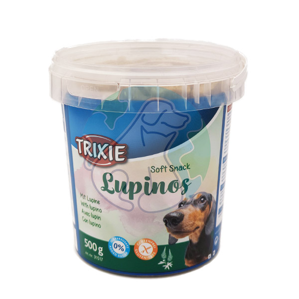تشویقی نرم سطلی 500گرمی Lupinos Trixie